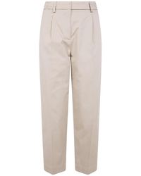 DR. HOPE - Elastic Waist Trousers - Lyst