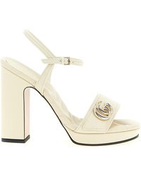 Gucci - 'Doppia G' Sandals - Lyst