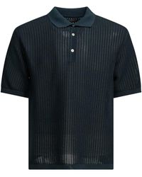 Beams Plus - Paper Polyester Nylon Spandex Washi Yarn Polo Shirt - Lyst