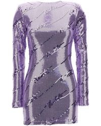 ROTATE BIRGER CHRISTENSEN - Rotate Birger Christensen Sequin Mini Dress - Lyst