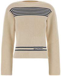 Balenciaga - Boatneck Sweater - Lyst