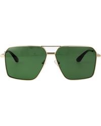 McQueen - Metal Sunglasses - Lyst