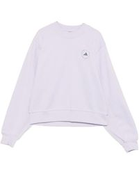 adidas By Stella McCartney - Cotton Crewneck Sweatshirt - Lyst