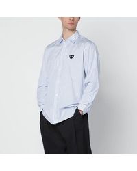 Comme des Garçons - Light Striped Cotton Shirt - Lyst