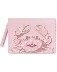 Ganni - Crab-Print Wallet - Lyst