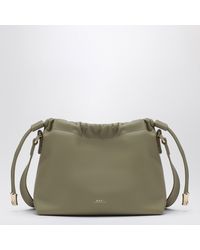 A.P.C. - Clay Ninon Mini Recycled Leather-Effect Bag - Lyst