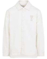 Ami Paris - Ami De Coeur Shirt Jacket - Lyst