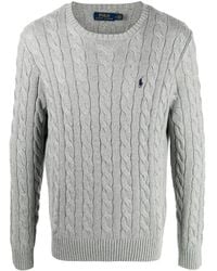 Polo Ralph Lauren - Cotton Cable-Knit Sweater - Lyst
