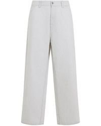 Carhartt - Mercer Stripe Graphite Wax Cotton Mercer Single Knee Pants - Lyst