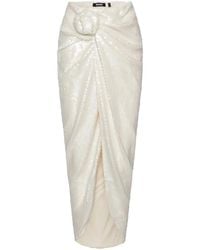 ROTATE BIRGER CHRISTENSEN - Sequins Knot Skirt - Lyst