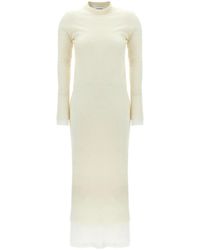 Jil Sander - Dress With Petticoat - Lyst