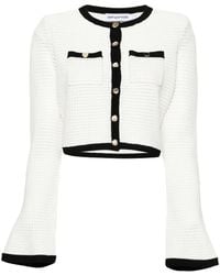 Self-Portrait - Crochet Cardigan - Lyst