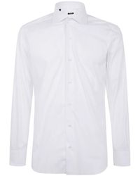Barba Napoli - "Classic" Popeline Stretch Shirt - Lyst