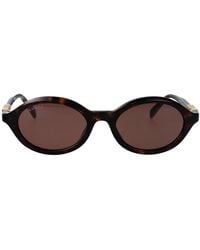Gucci - Havana-Havana- Acetate Sunglasses - Lyst