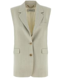 Golden Goose - Virgin Wool Sleeveless Jacket - Lyst