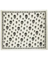 McQueen - Foulard Skull - Lyst