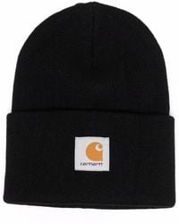 Carhartt - Logo-Patch Beanie Hat - Lyst