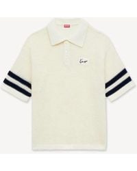 KENZO - Crochet Polo - Lyst