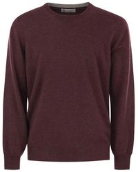 Brunello Cucinelli - Pure Cashmere Crew-Neck Sweater - Lyst