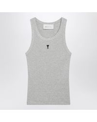 Ami Paris - Ami De Coeur Tank Top - Lyst