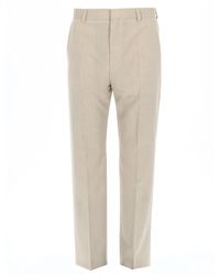 HUGO - Flat Front Pants - Lyst