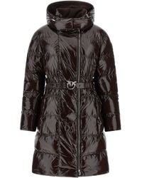 Pinko - 'Love Birds' Buckle Down Jacket - Lyst