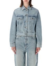 Fear Of God - Essentials Fear Of God Denim Trucker Jacket - Lyst