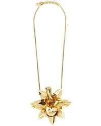 Rabanne - Flower Pendant Necklace - Lyst
