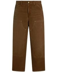 Carhartt - Double-Knee Cotton Trousers - Lyst