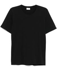 Saint Laurent - Round Neck T-Shirt - Lyst