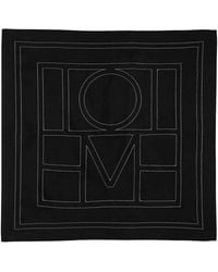TOTEME - Silk Scarf With Embroidery - Lyst