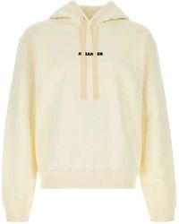 Jil Sander - Sweatshirt 149 W/Hoodie - Lyst