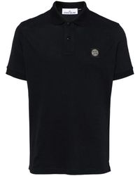 Stone Island - Slim Fit Cotton Piqué Polo Shirt - Lyst
