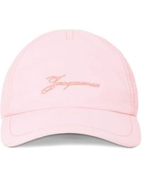 Jacquemus - Logo-Embroidered Toggle-Fastening Cap - Lyst