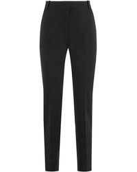 Pinko - Bello Stretch Viscose Trousers - Lyst
