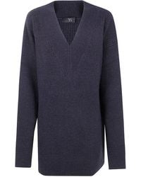 Y's Yohji Yamamoto - Big V-Neck Cardigan - Lyst