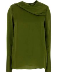 Tom Ford - Satin Blouse - Lyst
