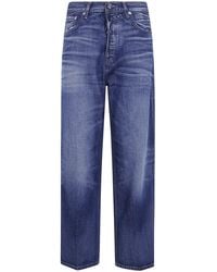 Haikure - "Betty Norm Core" Cropped Loose Jeans - Lyst