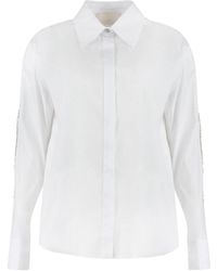 Genny - Stretch Poplin Shirt - Lyst