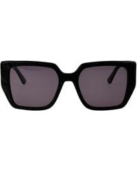 KARL LAGERFELD - W/Pattern Acetate Sunglasses - Lyst