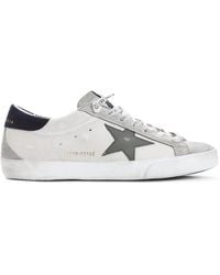 Golden Goose - Golden Gosse Super-Star Leather Sneakers - Lyst