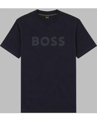 BOSS - T-Shirt Con Logo - Lyst