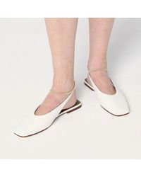 MARIA LUCA - Ivory Augusta Slingback - Lyst