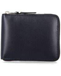 Comme des Garçons - Wallet Wallet Small Leather Zip-Around Wallet - Lyst