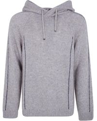 Giorgio Armani - Casual Hoodie Sweatshirt - Lyst
