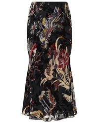 Etro - Midi Skirt - Lyst