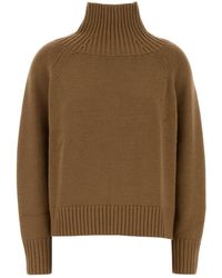 MICHAEL Michael Kors - Camel Wool Sweater - Lyst