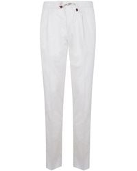 Incotex - Tapered Fit Trousers - Lyst