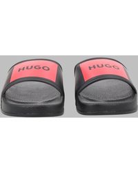 HUGO - Match Slides Synthetic Shoe - Lyst
