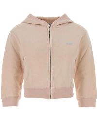 Prada - Solid Hood Sweatshirt - Lyst